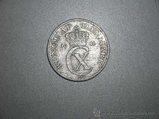 Monedas antiguas de Europa: dinamarca 2 ore 1941 (2185) - Foto 1