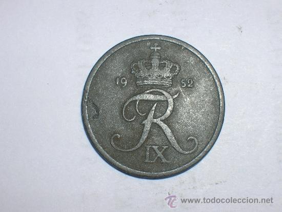 Monedas antiguas de Europa: dinamarca 2 ore 1952 (2014) - Foto 1