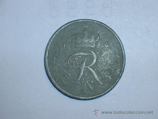 Monedas antiguas de Europa: dinamarca 2 ore 1956 (2016) - Foto 1