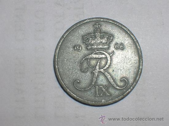 Monedas antiguas de Europa: dinamarca 2 ore 1966 (2024) - Foto 1