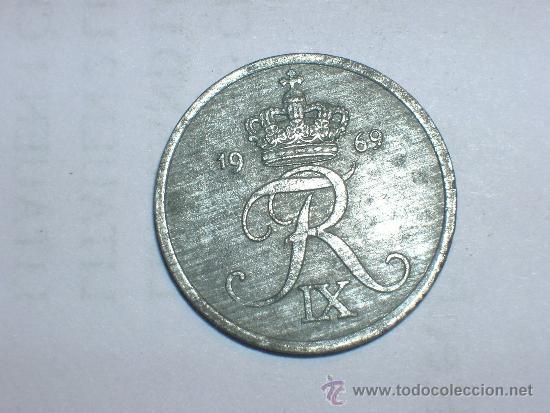 Monedas antiguas de Europa: dinamarca 2 ore 1969 (2027) - Foto 1