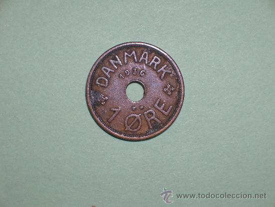 Monedas antiguas de Europa: dinamarca 2 ore 1936 (2264) - Foto 1