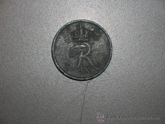 Monedas antiguas de Europa: dinamarca 1 ore 1963(2129) - Foto 1