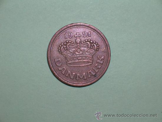 Monedas antiguas de Europa: dinamarca 25 ore 1991 (2276) - Foto 1
