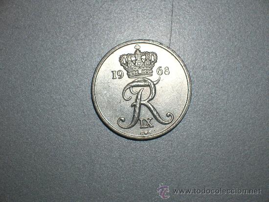 Monedas antiguas de Europa: dinamarca 10 ore 1968 (2109) - Foto 1