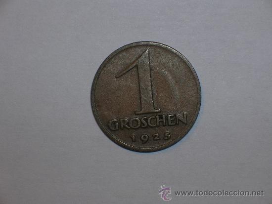 Monedas antiguas de Europa: Austria 1 groschen 1925 (4060) - Foto 1