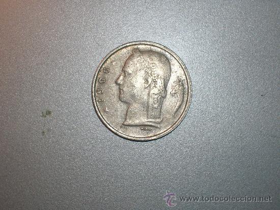 Old Coins of Europe: B&eacute;lgica 1 franco 1966 belgie (1705)