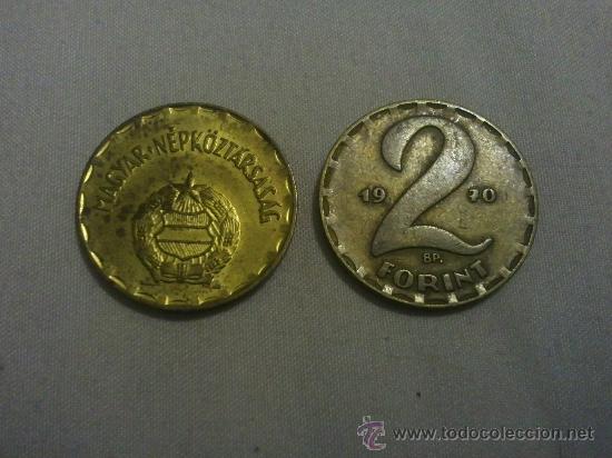 Monedas antiguas de Europa: moneda de hungria de 2 forints de 1970 MBC - Foto 1