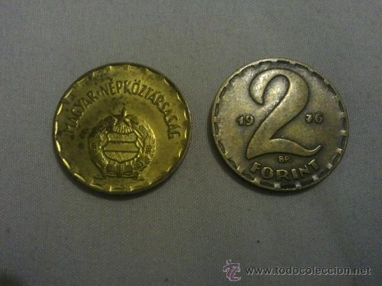 Monedas antiguas de Europa: moneda de hungria de 2 forints de 1976 MBC - Foto 1