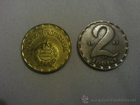 Monedas antiguas de Europa: moneda de hungria de 2 forints de 1977 MBC - Foto 1