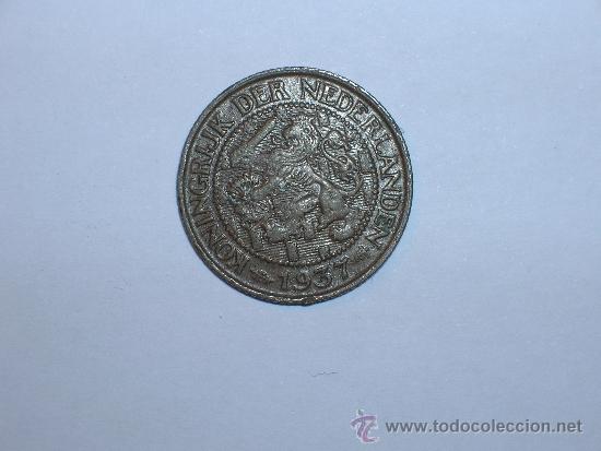 Monedas antiguas de Europa: Holanda 1 centimo 1937 (2714) - Foto 1
