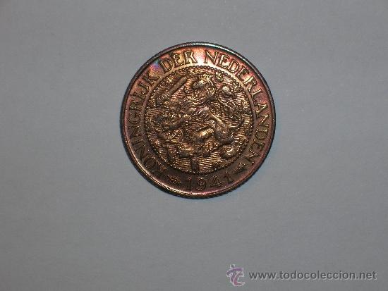 Monedas antiguas de Europa: Holanda 1 centimo 1941 (2715) - Foto 1