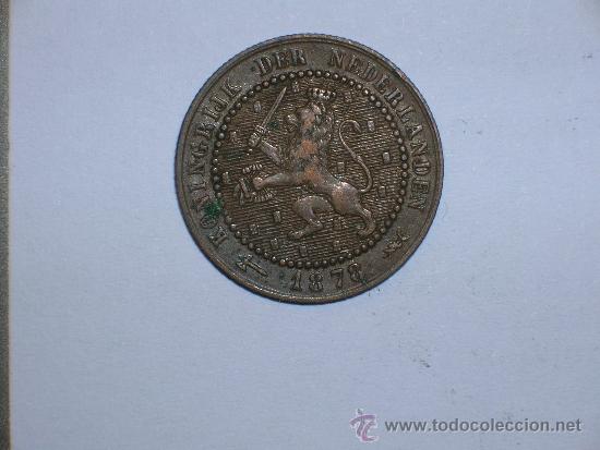 Monedas antiguas de Europa: Holanda 1 centimo 1878 (2871) - Foto 1