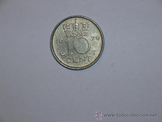 Monedas antiguas de Europa: Holanda 10 centimos 1979 (2745) - Foto 1