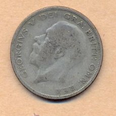 Monedas antiguas de Europa: MONEDA 559 GEORGE V MEDIA CORONA 1928 PLATA 33 MM 13 GMS CERTIFICADO 4 EUROS PARA ESPAÑA ENVI. Lote 36663618