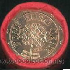 Monedas antiguas de Europa: ROLLO / CARTUCHO AUSTRIA 5 CENT 2007 NO CIEGO. Lote 375266159