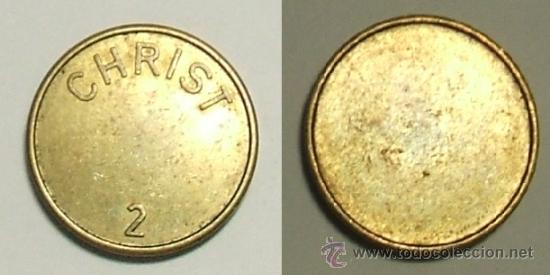 Monedas antiguas de Europa: Token - Christ 2. - Foto 1