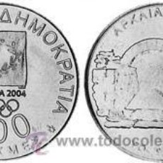 Monedas antiguas de Europa: GRECIA 500 DRACMAS 2000 KM 175 ESTADIO OLIMPICO. Lote 310056358