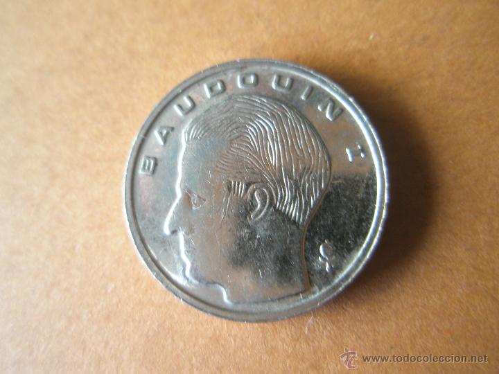 Monedas antiguas de Europa: MONEDA DE B&Eacute;LGICA-1 FRANC-1991-BALDUINO--. - Foto 1