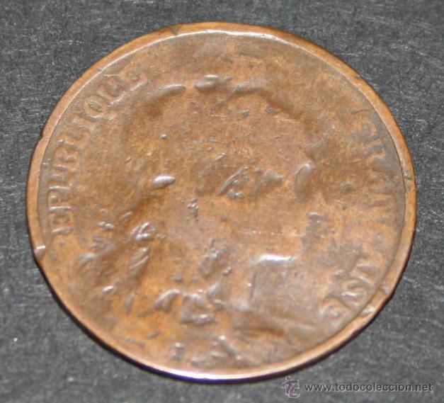 Monedas antiguas de Europa: FRANCIA - 5 CENTIMOS - DANIEL DUPUIS 1916 - Foto 1