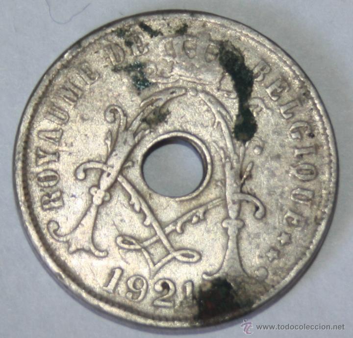 Monedas antiguas de Europa: 25 CENTIMOS DE BELGICA - Foto 2