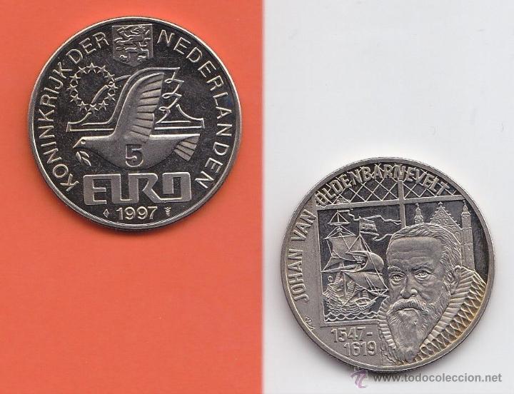 Monedas antiguas de Europa: HOLANDA 1997 - 5 EURO EN HOMENAJE A JOHAN VAN OLDENBARNEVELT - Foto 1 - 43176795