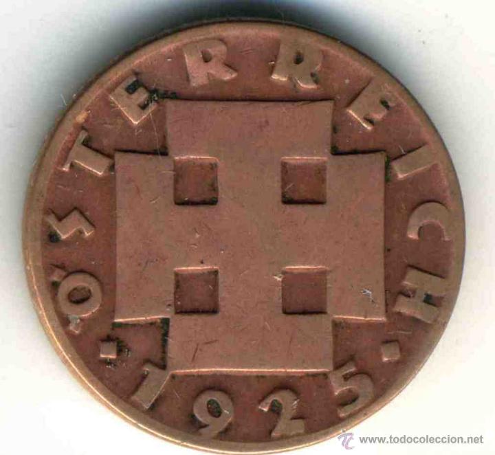 Monedas antiguas de Europa: 1925. Austria, 2 Groschen - Foto 2