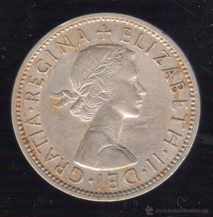 Monedas antiguas de Europa: 2 CHELINES. INGLATERRA. 1957. EBC - Foto 1