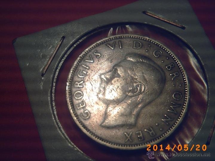 georgivs vi d:g:br:omn:rex half crown 1947 - Buy Old Coins of at todocoleccion - 44380737