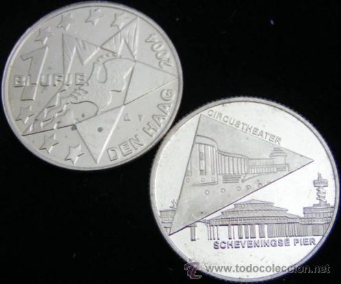 Monedas antiguas de Europa: HOLANDA 2004 - 1 BLUFJE DEN HAAG 2004- MONUMENTOS- EDIFICIOS- PALACIO DE SHEVENINGEN - Foto 1