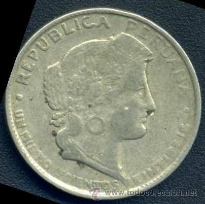 Monedas antiguas de Europa: PERU:  20 CENTAVOS  1926 - Foto 1