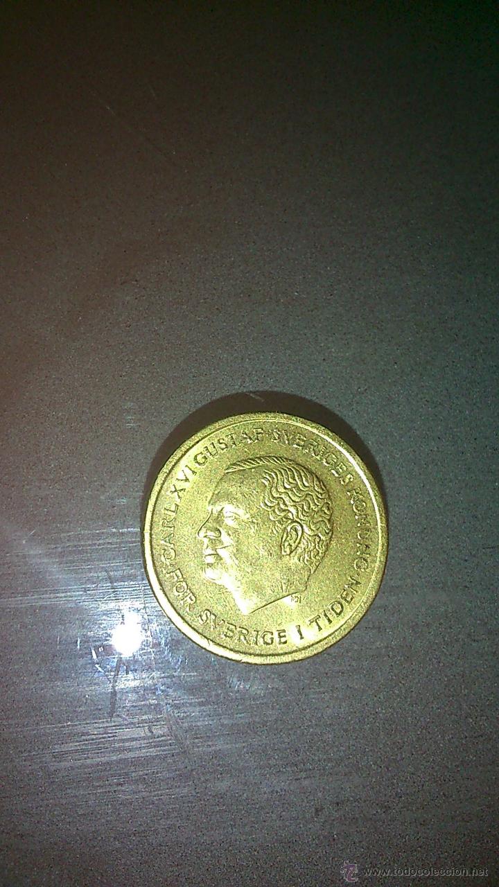Monnaies anciennes de Europe: MONEDA SUECA 10 KR. A&Ntilde;O 1991 F&Ouml;R GUSTAF SVERIGE I TIDEN CARL XVI