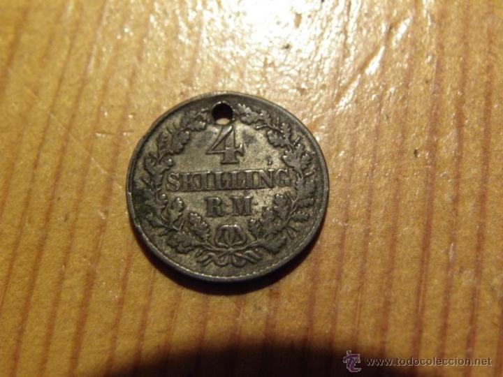 Monedas antiguas de Europa: 4 skilling - Dinamarca - 1854 - Foto 1