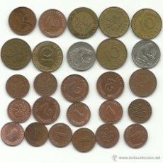 Monedas antiguas de Europa: ALEMANIA - LOTE DE 26 MONEDAS