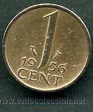 Monedas antiguas de Europa: HOLANDA 1 CENT DE 1956 - N&ordm;2 - Foto 2