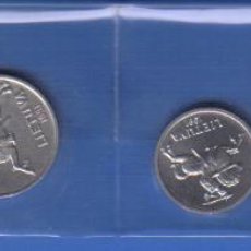 Monedas antiguas de Europa: LITUANIA TIRA DE MONEDAS DE 1- 2 - 5 SIN CIRCULAR- ORIGINALES- CABALLERO MEDIEVAL. Lote 48713559