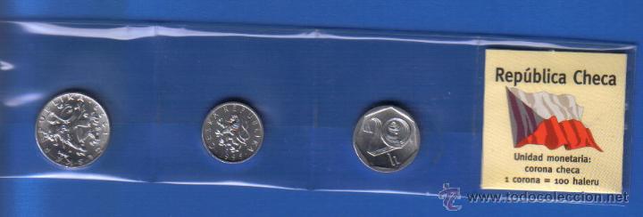 Monnaies anciennes de Europe: REPUBLICA CHECA TIRA DE MONEDAS SIN CIRCULAR