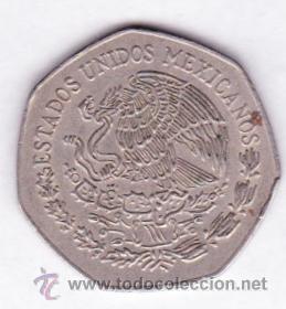 Monedas antiguas de Europa: MONEDA &middot;&middot; DIEZ PESOS,  ESTADOS UNIDOS MEXICANOS  &middot;&middot; 1977 .