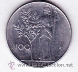Monedas antiguas de Europa: MONEDA &middot;&middot;&middot; REPVBLICA ITALIANA &middot;&middot;1977 .