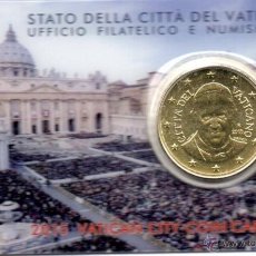 Moedas antigas da Europa: VATICANO 2015 - COIN CARD Nº 6 CON LA MONEDA DE 50 CENTIMOS. Lote 319129313