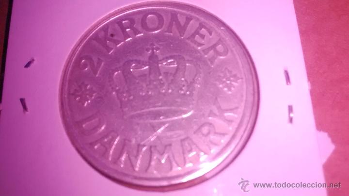 Monedas antiguas de Europa: DINAMARCA, 2 KRONER 1925 - Foto 2
