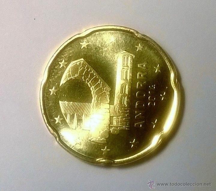 Monedas antiguas de Europa: Andorra. 50 Cent 2014. Sin circular. - Foto 1