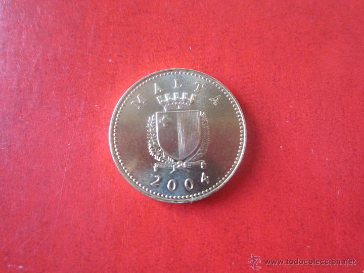 Monedas antiguas de Europa: Malta moneda de 1 c. 2004 sin circular - Foto 1