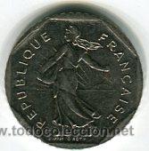 Monedas antiguas de Europa: FRANCIA 2 FRANCOS A&Ntilde;O 1981 - Foto 2