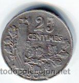 Monedas antiguas de Europa: FRANCIA 25 CENTIMOS 1904 - Foto 1