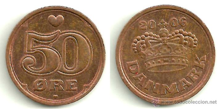 Monedas antiguas de Europa: DINAMARCA 50 ORE 2006 - Foto 1