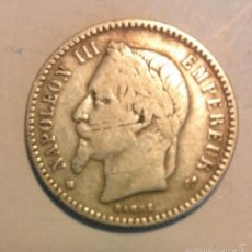 Monedas antiguas de Europa: FRANCIA 50 CENTIMOS 1864BB KM. 814.2