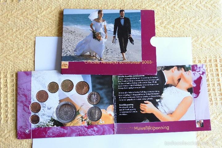 Monedas antiguas de Europa: Cartera euros Holanda 2003 - Foto 1