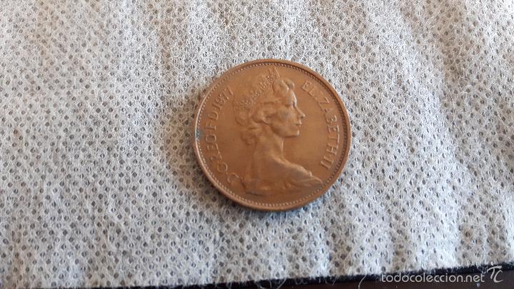 Monedas antiguas de Europa: MONEDA DE 2 PENIQUES; INGLATERRA - Foto 2