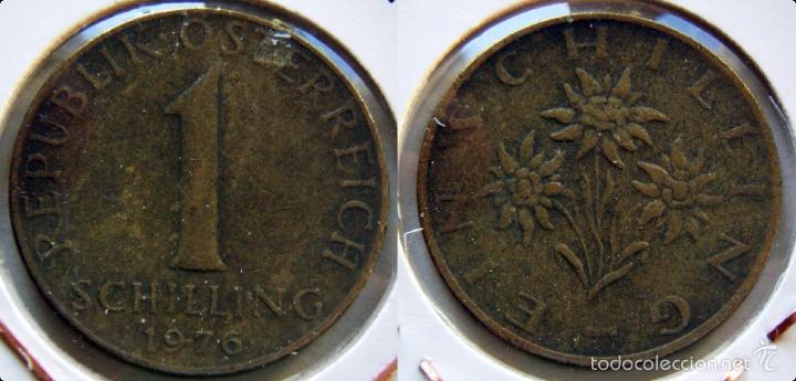 Monedas antiguas de Europa: MONEDA DE AUSTRIA 1 SCHILLING 1976 - Foto 1